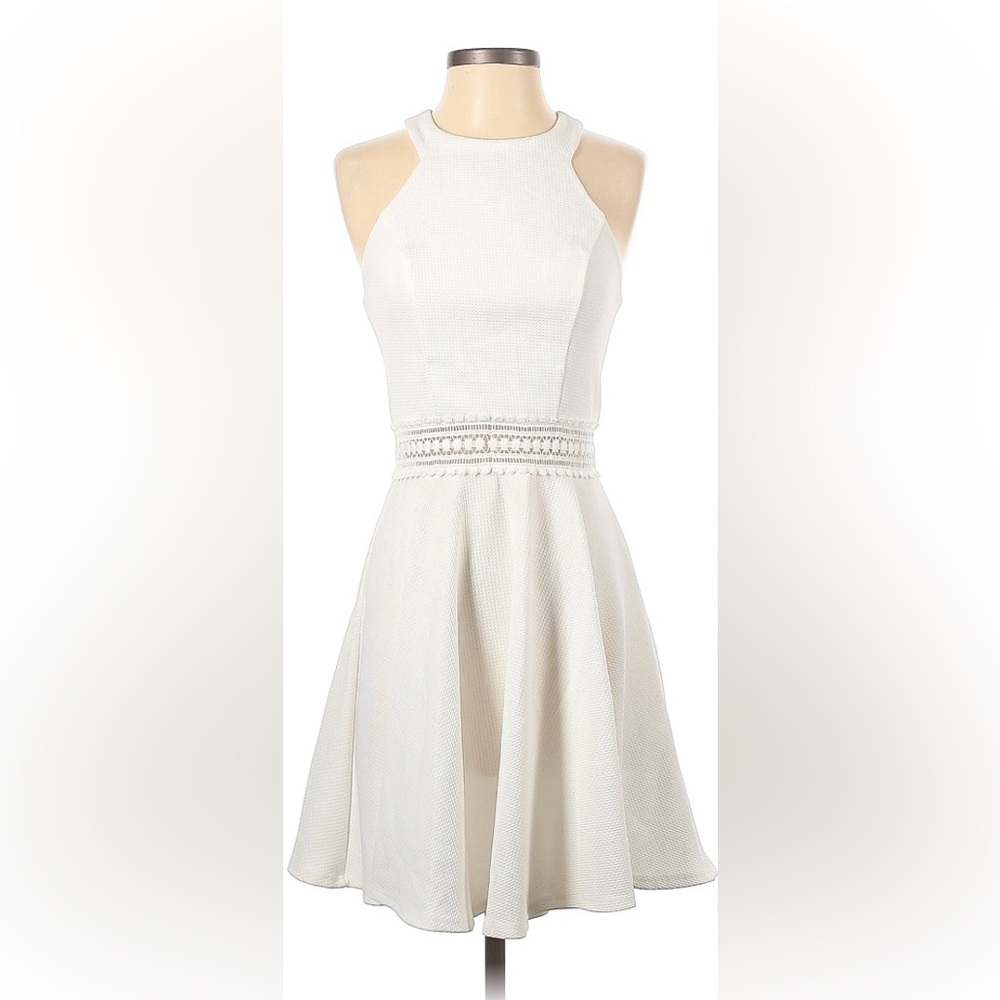 Alya White Cocktail Dress